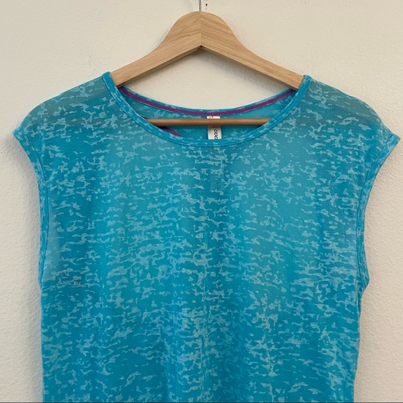 Lorna Jane Cut-Out Open Back Active Sleeveless Tee Size M - Picture 2 of 8